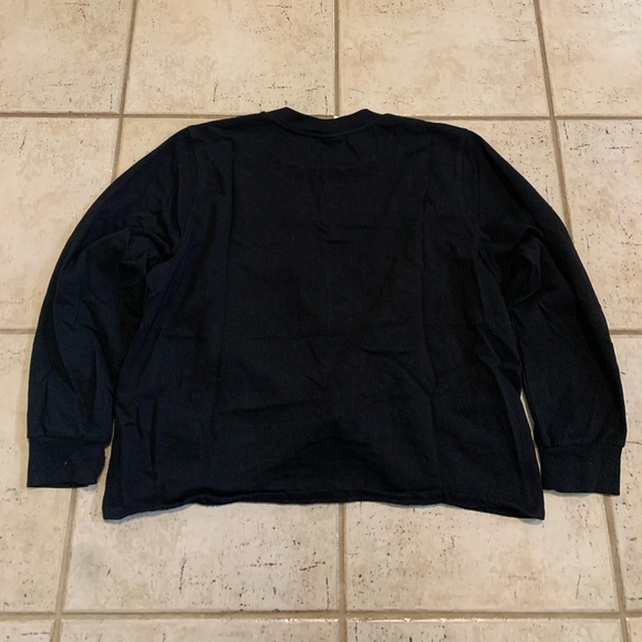 H&M Black Twist-Front Sweatshirt Size XL - Picture 4 of 7